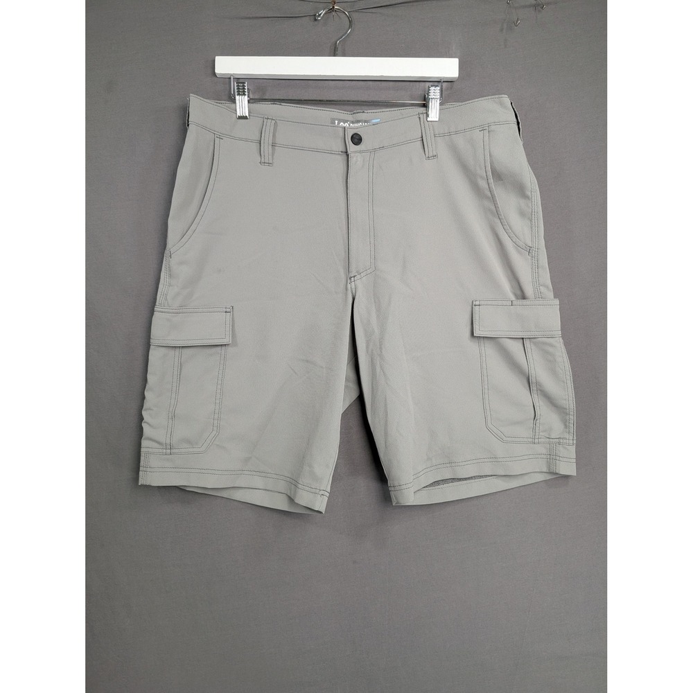 Lee Dungarees Mens Performance Cargo Shorts Gray 36 QM2-15L-LTCH13761